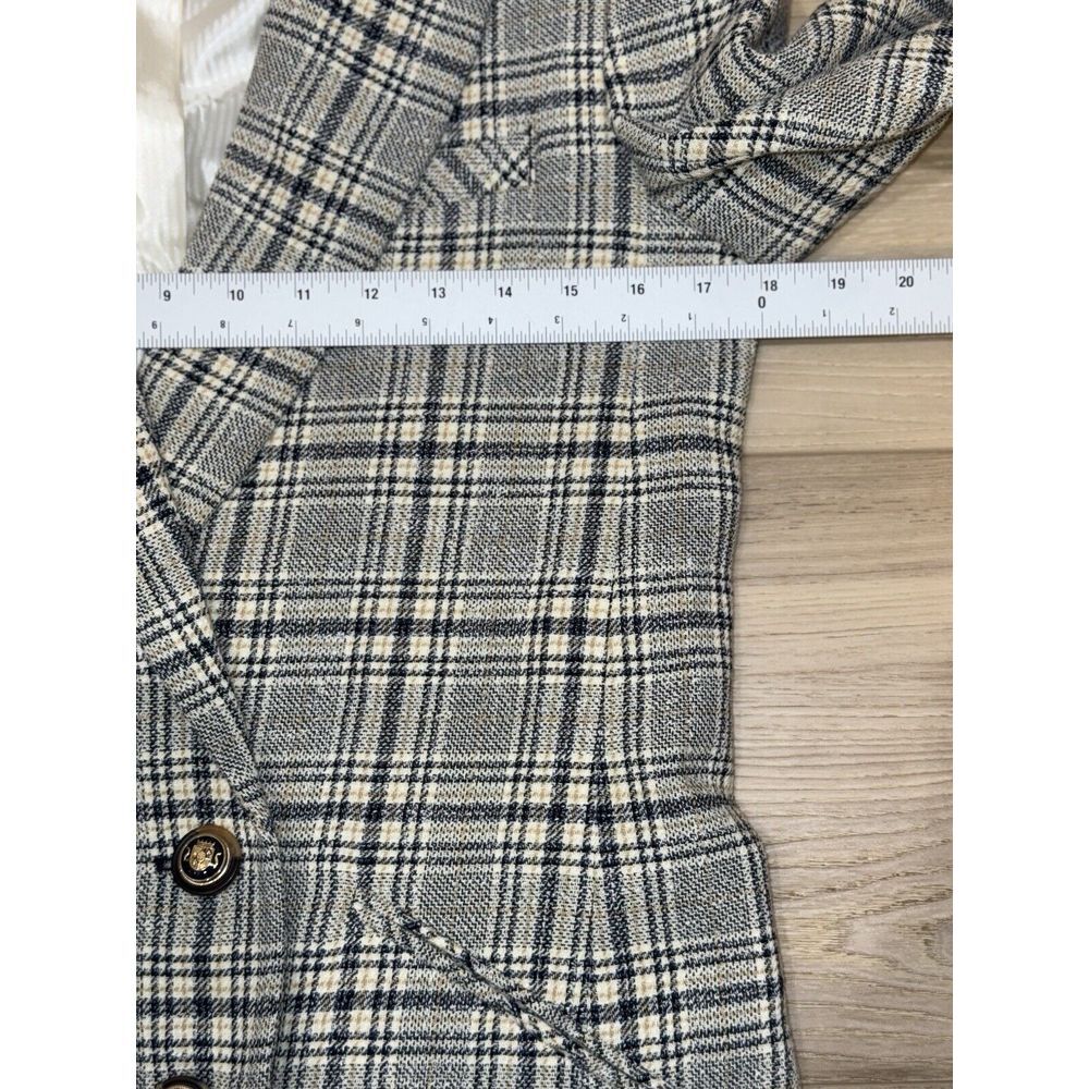 Veronica Beard | Oria Dickey Jacket | in Navy & Ivory | Sz. 2 - Picture 5 of 10
